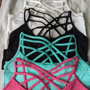 Zenana Criss Cross Tank Top Bundle